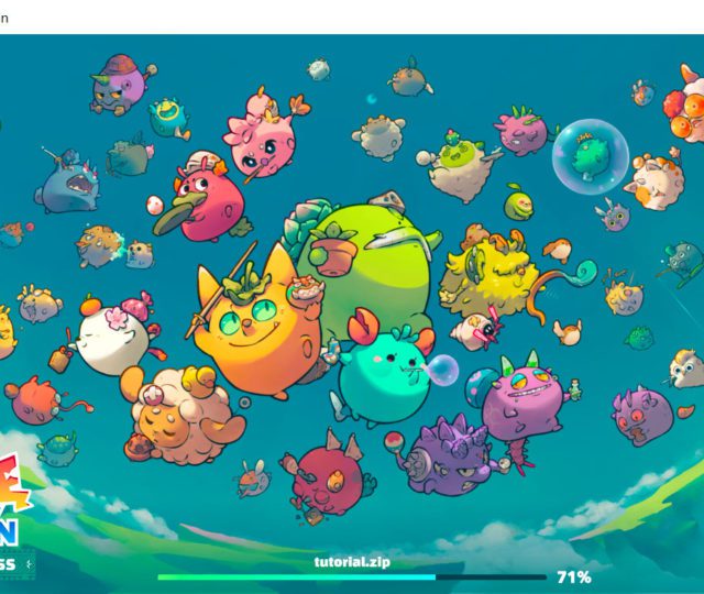 axie infinity alpha loading